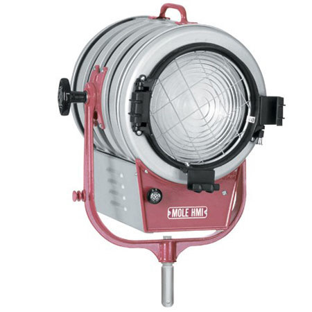 Mole-Richardson 2500W HMI Fresnel Solarspot, 10" Fresnel Lens