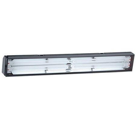 Mole-Richardson Biax-4L Fluorescent Fixture with Yoke, Phase Dimming, 120V AC