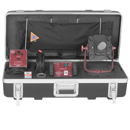 Mole-Richardson MoleSource 400 Watt HMI Open Face 1 Light Kit, Lantern Softbox
