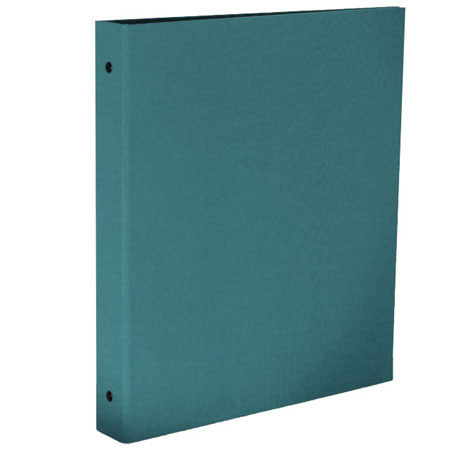 Michael Roger Spruce Woven Cloth 3-Ring Binder (1"Cap.)