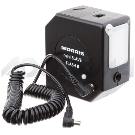 Morris Mini DC Slave Flash II with PC Cord, Guide NO 36