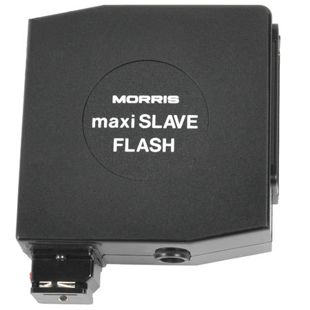 Morris Maxi DC Slave Flash with Shoe Mount, Black