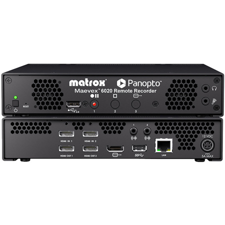 Matrox Maevex 6020 Panopto Live Streaming Remote Recorder
