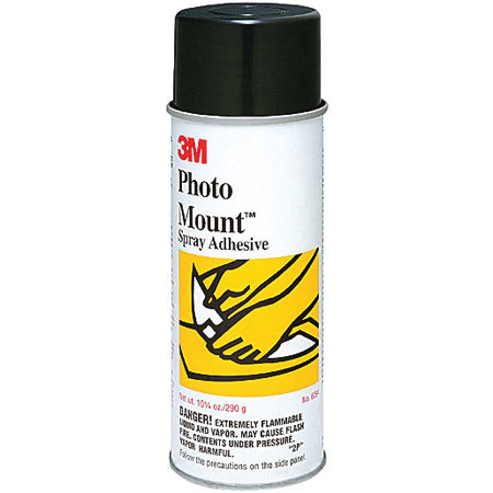 3M Photo Mount Spray Adhesive, 10.3 oz. (293g) Can