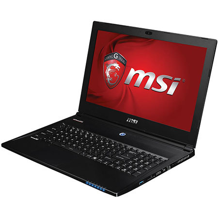 MSI GS60 Ghost Pro-044 15.6" Intel i7 2.5GHz HD Gaming Notebook, Black