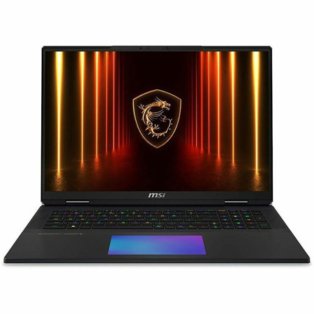 MSI Titan 18 HX AI A2XWIG-054US 18" UHD+ 120Hz Gaming Laptop, Intel Core Ultra 9 285HX 2.8GHz, 96GB RAM, 4TB SSD, NVIDIA GeForce RTX 5080 16GB, Windows 11 Pro, Core Black