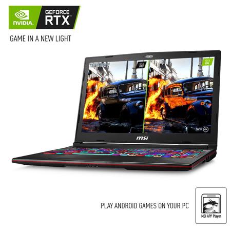 MSI GL63 15.6" FHD Gaming Notebook, i7-9750H, 16GB RAM, 512GB SSD, RTX 2060,W10P