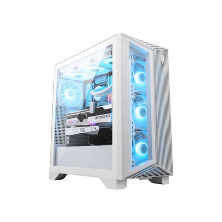 MSI Aegis RS2 AI A2NVP7-1480US Liquid Cooled Gaming Desktop Computer, Intel Core Ultra 7 265K 3.9GHz, 32GB RAM, 2TB SSD, NVIDIA GeForce RTX 5070 12GB, Windows 11 Home, White
