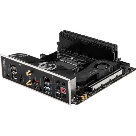 MSI MPG B550I Gaming Edge Max Wi-Fi AMD AM4 SATA 6Gb/s Mini-ITX Gaming  Motherboard