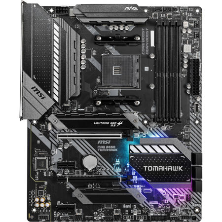 MSI MAG B550 TOMAHAWK AM4 SATA 6Gb/s ATX Motherboard