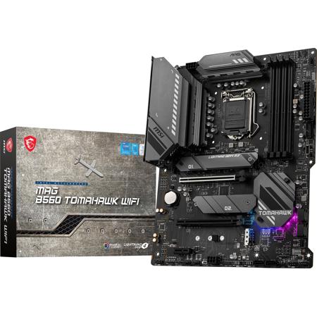 MSI MAG B560 TOMAHAWK Wi-Fi 1200 SATA 6Gb/s ATX Motherboard