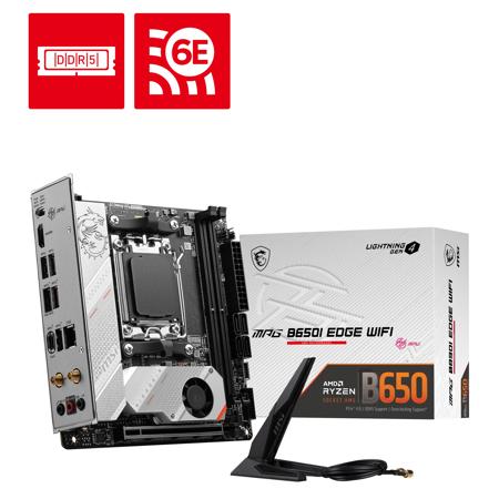 その他 MSI MPG B650I EDGE WIFI + Ryzen 5 7600X Amazon.com: MSI MPG B650I Edge WiFi Gaming Motherboard (AMD