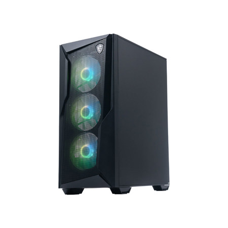 MSI Codex Z2 B8NVK-606US Gaming Desktop Computer, AMD Ryzen 5 8400F 4.2GHz, 16GB RAM, 1TB SSD, NVIDIA GeForce RTX 5050 8GB, Windows 11 Home, Black