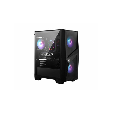 MSI Codex R2 14th C13NUC5-287US Gaming Desktop Computer, Intel Core i5-13400F 2.5GHz, 16GB RAM, 1TB SSD, NVIDIA GeForce RTX 4060 8GB, Windows 11 Home, Black