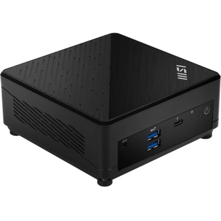 MSI Cubi 5 12M-015BUS Mini Barebone Desktop Computer, Intel Core i5-1235U 1.3GHz, RAM, Storage and OS Not Included, Black