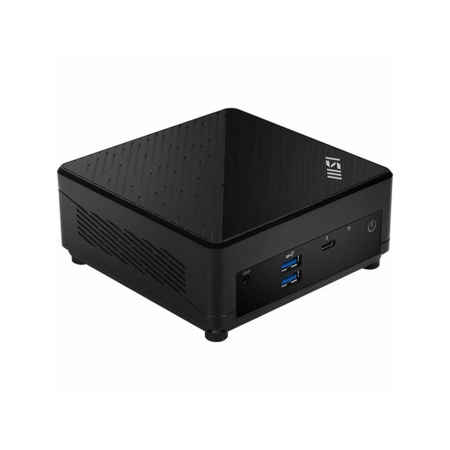 MSI Cubi 5 12M-444US Mini Desktop Computer, Intel Core i5-1235U 1.3GHz, 8GB RAM, 500GB SSD, Windows 11 Pro, Black