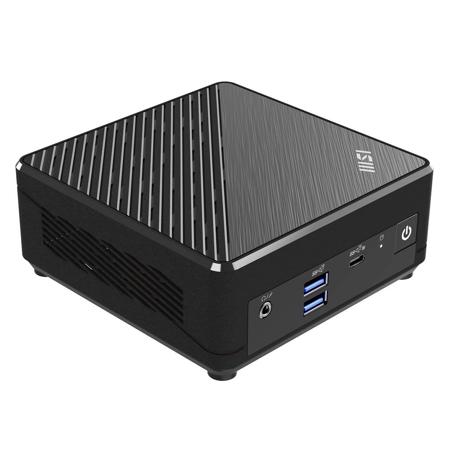 MSI Cubi N ADL-005US Mini Desktop Computer, Intel Pentium N200 1.8GHz, 4GB RAM, 128GB SSD, Windows 11 Pro, Black