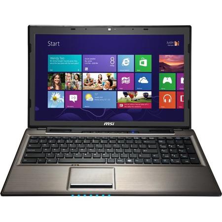 MSI CX61 2PC-499US 15.6" HD Gaming Notebook, 8GB (2x4GB) RAM, 750GB HDD