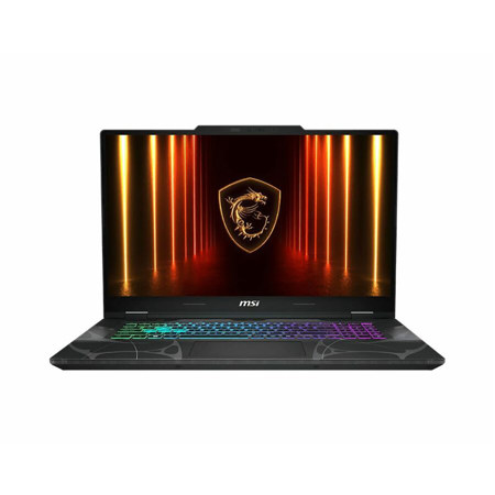 MSI Cyborg 15 B2RWFKG-281US 15.6" Full HD 144Hz Gaming Notebook, Intel Core 7 240H 2.5GHz, 16GB RAM, 1TB SSD, NVIDIA GeForce RTX 5060 8GB, Windows 11 Pro, Translucent Black