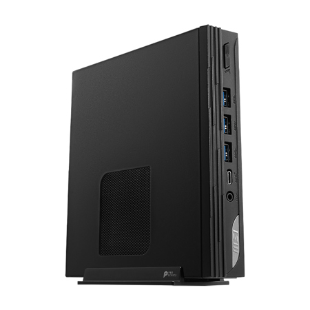 MSI PRO DP10 13M-021BUS Mini Barebone Desktop Computer, Intel Core i7-1360P 2.2GHz, RAM, Storage and OS Not Included, Black