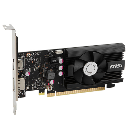MSI NVIDIA GeForce GT 1030 4GB DDR4 Low-Profile OC Graphics Card