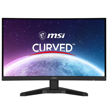 MSI G245CV 23.6" 16:9 Full HD 100Hz Curved VA LCD Gaming Monitor, Metallic Black