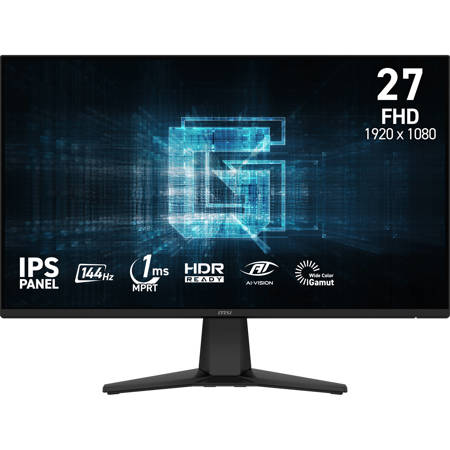 MSI G275L E14 27" 16:9 Full HD 144Hz IPS LCD HDR Gaming Monitor