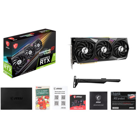 MSI GeForce RTX 3080 Gaming Z TRIO LHR 12GB GDDR6X RGB Graphics Card
