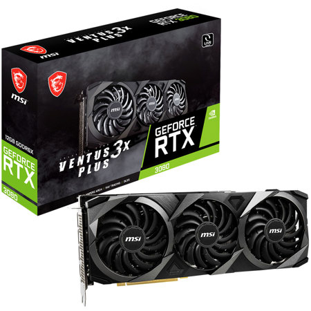MSI GeForce RTX 3080 VENTUS 3X PLUS OC LHR 12GB GDDR6X Graphics Card