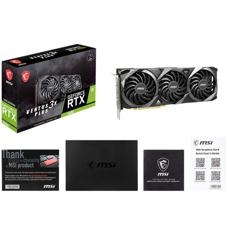 MSI GeForce RTX 3080 VENTUS 3X PLUS OC LHR 12GB GDDR6X Graphics Card