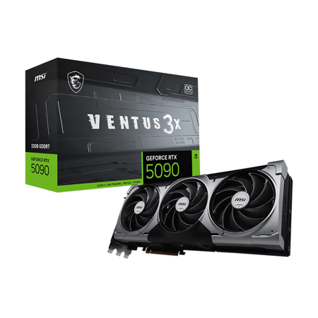 MSI NVIDIA GeForce RTX 5090 32GB GDDR7 Ventus 3X OC Graphics Card G5090 ...