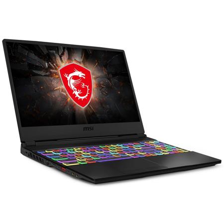 MSI GE65 Raider 15.6" FHD, i7-9750H, 16GB RAM, 512GB SSD, RTX 2060, W10, Black