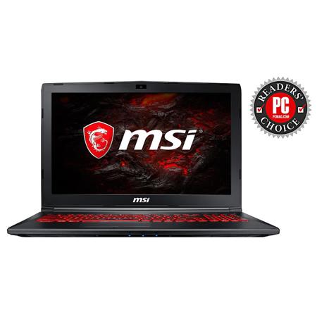 MSI 15.6" FHD Notebook, i7-7700HQ, 8GB RAM, 128GB SSD+1TB HDD, GTX1050, W10H