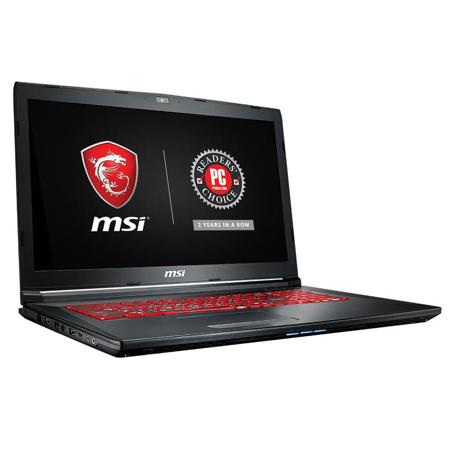 MSI GL72M 7RDX-800 Notebook, i7-7700HQ, 8GB RAM, 128GB SSD+1TB HDD, GTX 1050,W10