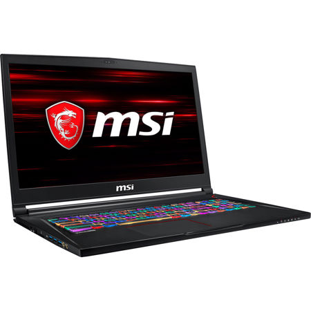 MSI GS73 16 Stealth 17.3", i7-8750H, 16GB RAM, 256GB SSD + 2TBHDD, GTX1070, W10P