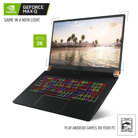 MSI GS75 Stealth i7-8750H, 16GB, 256GB SSD, RTX 2070, W10P