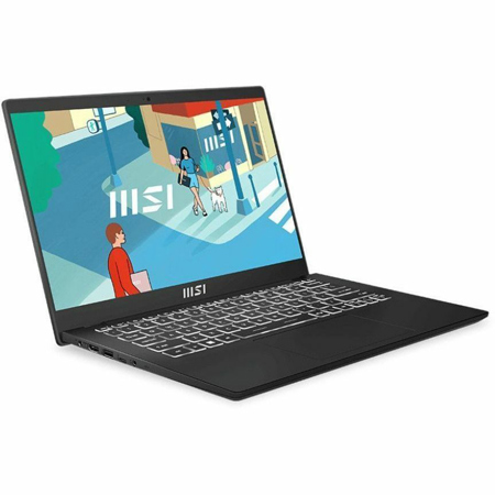 MSI Modern 14 C13M-1252US 14" Full HD Laptop, Intel Core i5-1335U 1.3GHz, 16GB RAM, 512GB SSD, Windows 11 Pro, Classic Black