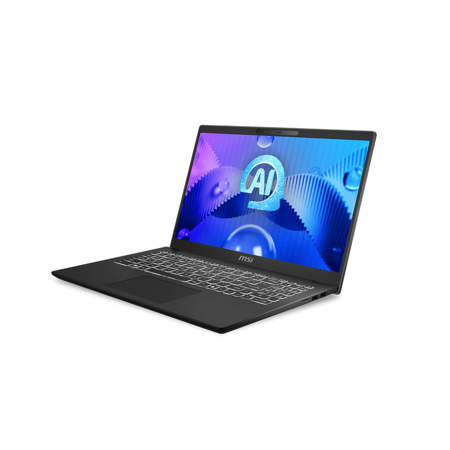 MSI Modern 15 H AI C1MG 028US 15.6 Full HD Laptop Intel Core Ultra 9 185H 2.3GHz 32GB RAM 1TB SSD Windows 11 Home Classic Black
