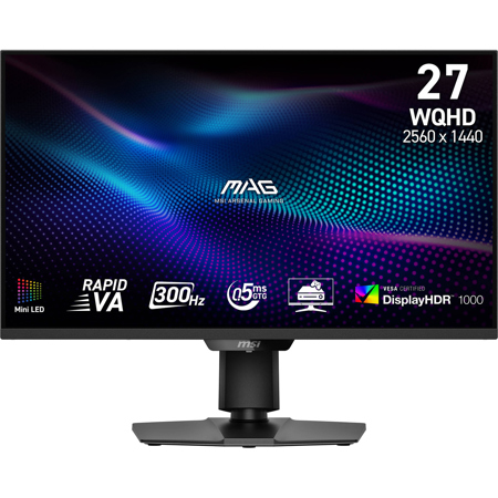 MSI MAG 274QPF X30MV 27" 16:9 WQHD 300Hz VA Mini-LED Gaming Monitor