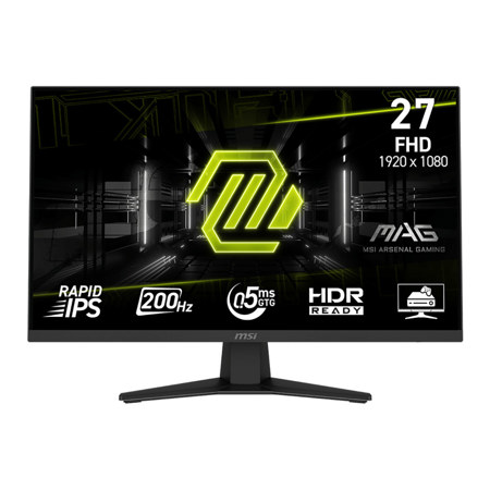 MSI MAG 274F 27" 16:9 Full HD 200Hz IPS LCD Gaming Monitor, Black