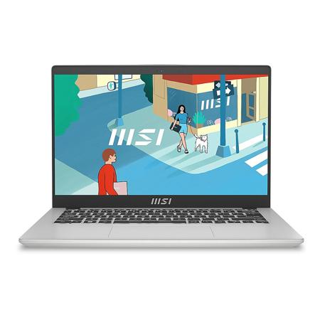 MSI Modern 14 C13M-621US 14" Full HD Notebook Computer, Intel Core i7-1355U 1.7GHz, 16GB RAM, 1TB SSD, Windows 11 Home, Urban Silver