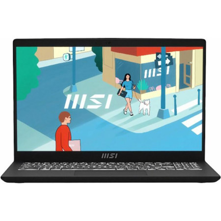 MSI Modern 15 B13M-1097US 15.6" Full HD Laptop, Intel Core i5-1334U 1.3GHz, 16GB RAM, 512GB SSD, Windows 11 Home, Classic Black