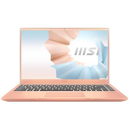 MSI Modern 14 14" FHD Notebook, i3-1115G4, 8GB RAM, 512GB SSD, W10H,Beige Mousse