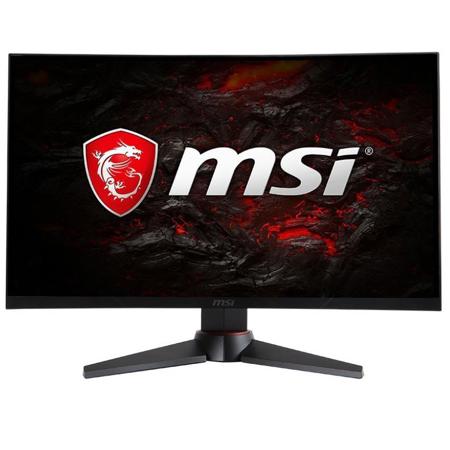 MSI Optix MAG24C FreeSync 24" Full HD 144Hz LED Curved Gaming Monitor, Black/Red