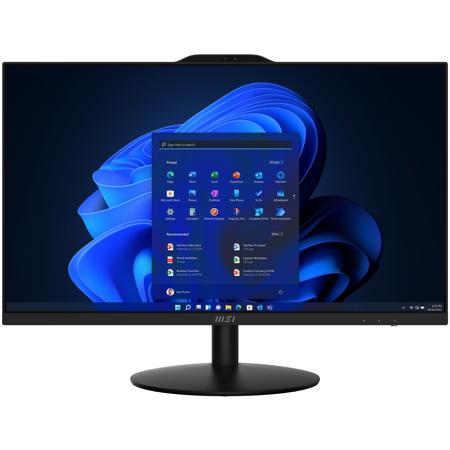 MSI PRO AP272 27" FHD AIO Desktop, i5-12400, 8GB RAM, 250GB SSD, W11P, Black