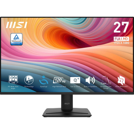 MSI PRO MP275 E2 27" 16:9 Full HD 120Hz IPS LCD HDR Monitor