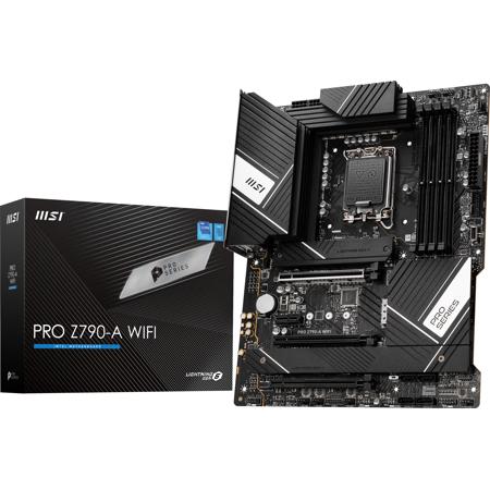 MSI PRO Z790-A Wi-Fi DDR5 LGA 1700 SATA 6Gb/s ATX Motherboard