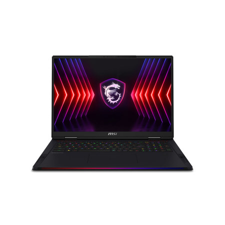 MSI Raider 18 HX A14VHG-268US 18" 4K Ultra HD+ 120Hz Gaming Laptop, Intel Core i9-14900HX 2.2GHz, 32GB RAM, 1TB SSD, NVIDIA GeForce RTX 4080 12GB, Windows 11 Pro, Core Black