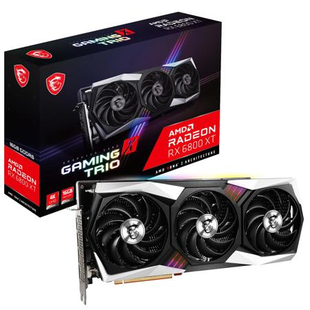 MSI Radeon RX 6800 XT Gaming X TRIO 16GB GDDR6 Graphics Card