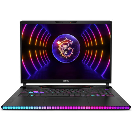 MSI Raider GE68 HX 14VFG-297US 16" WQXGA 240Hz Gaming Laptop, Intel Core i7-14700HX 2.1GHz, 16GB RAM, 1.5TB SSD, NVIDIA GeForce RTX 4060 8GB, Windows 11 Pro, Black